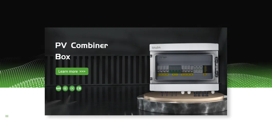 14 Strings Combiner Box Customized with SPD MCB Fuse Protection for Solar System